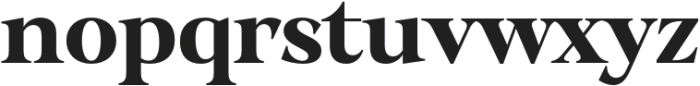 Stability ExtraBold otf (700) Font LOWERCASE