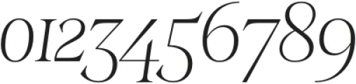 Stability Light Italic otf (300) Font OTHER CHARS