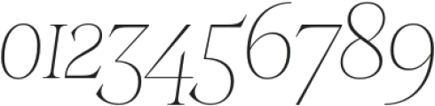 Stability UltraLight Italic otf (300) Font OTHER CHARS