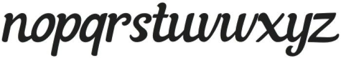 Stabillo Italic otf (400) Font LOWERCASE