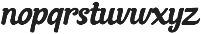 Stabillo Medium Italic otf (500) Font LOWERCASE