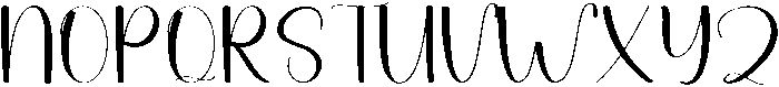 Stacked Regular otf (400) Font UPPERCASE