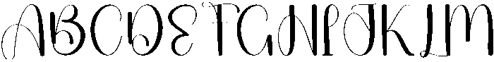 Stacked Regular otf (400) Font UPPERCASE