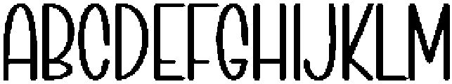 Stacked Regular otf (400) Font UPPERCASE
