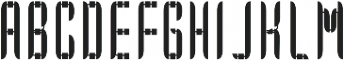 Stacked otf (400) Font LOWERCASE
