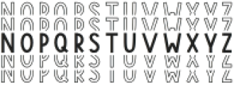 StackedFont otf (400) Font UPPERCASE