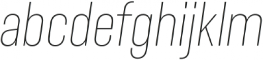 Stadtmitte Light Italic otf (300) Font LOWERCASE