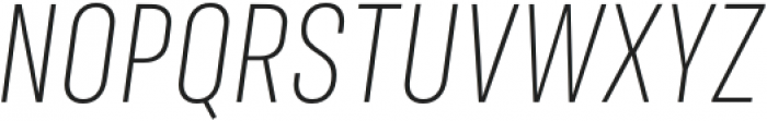 Stadtmitte Regular Italic otf (400) Font UPPERCASE