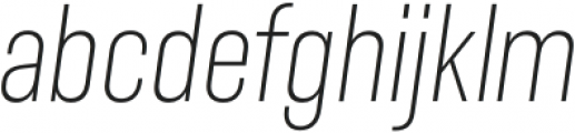 Stadtmitte Regular Italic otf (400) Font LOWERCASE