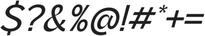 Stagnan-Italic otf (400) Font OTHER CHARS