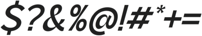 Stagnan Medium Italic otf (500) Font OTHER CHARS