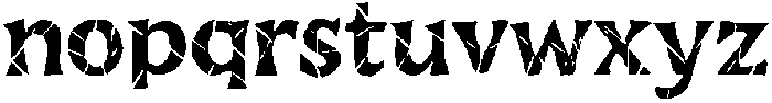 Stained Glass Regular otf (400) Font LOWERCASE