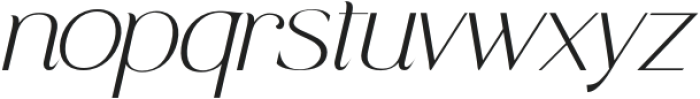 Stainger Hairline Italic otf (100) Font LOWERCASE