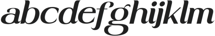 Stainger-Italic otf (400) Font LOWERCASE