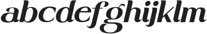 Stainger Medium Italic otf (500) Font LOWERCASE
