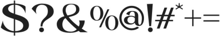 Stainger-Regular otf (400) Font OTHER CHARS