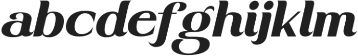 Stainger Semi Bold Italic otf (600) Font LOWERCASE