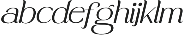 Stainger Thin Italic otf (100) Font LOWERCASE