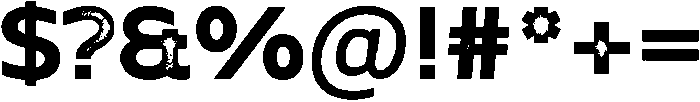 Stamp otf (400) Font OTHER CHARS
