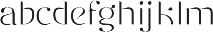 Stancilo Regular ttf (400) Font LOWERCASE