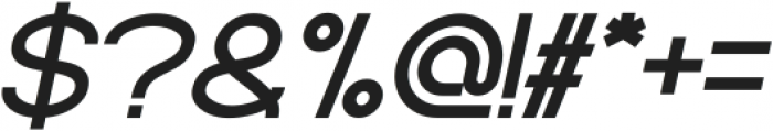 Standard International Bold Italic otf (700) Font OTHER CHARS