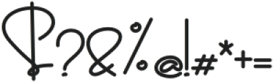 Standing Classy otf (400) Font OTHER CHARS