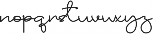 Standing Classy otf (400) Font LOWERCASE