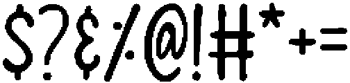 Standing Stars Sans otf (400) Font OTHER CHARS