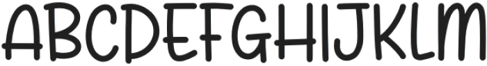 StandingRegular otf (400) Font UPPERCASE