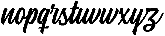 Stanley otf (400) Font LOWERCASE
