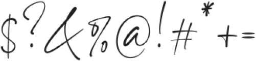 Star Blush Script otf (400) Font OTHER CHARS