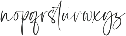 Star Blush Script otf (400) Font LOWERCASE