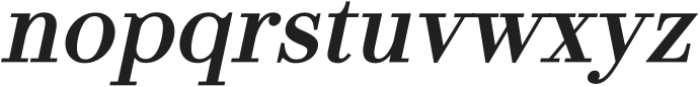 Star Blush Serif Bold Italic otf (700) Font LOWERCASE
