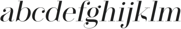 Star Blush Serif Italic otf (400) Font LOWERCASE