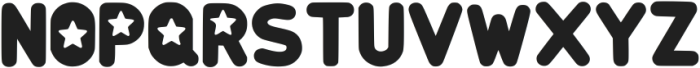 Star Boy Regular otf (400) Font LOWERCASE