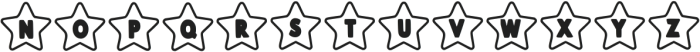 Star Lite Regular otf (400) Font UPPERCASE