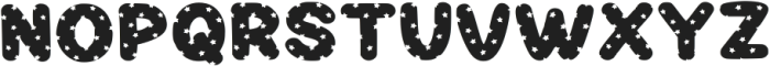 Star Moon Regular otf (400) Font UPPERCASE