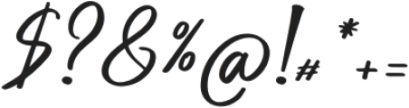 Star de Fete Italic otf (400) Font OTHER CHARS