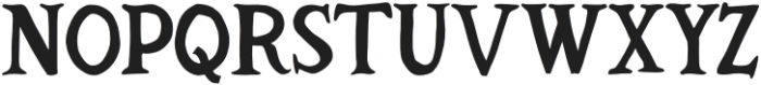 Starborne Serif Regular otf (400) Font UPPERCASE