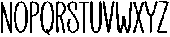 Starboy Regular otf (400) Font UPPERCASE