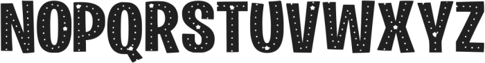 Starboy Regular ttf (400) Font LOWERCASE