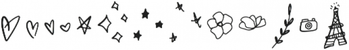 Stardust Extras Regular otf (400) Font LOWERCASE