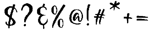 Starella Regular otf (400) Font OTHER CHARS