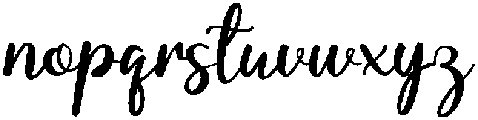 Starella Regular otf (400) Font LOWERCASE