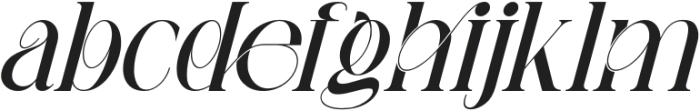 Staresso Bold Italic otf (700) Font LOWERCASE