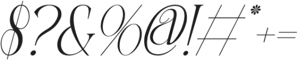 Staresso Regular Italic otf (400) Font OTHER CHARS