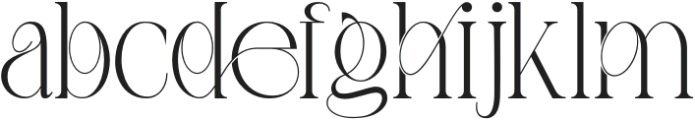 Staresso Regular otf (400) Font LOWERCASE