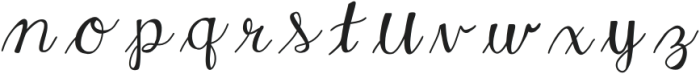 Starflower Script Medium otf (500) Font LOWERCASE