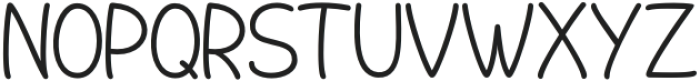 Starhigh-Regular otf (400) Font UPPERCASE