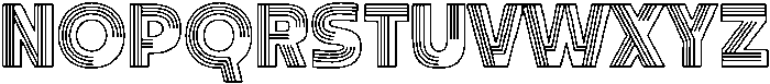 Staristic Regular otf (400) Font UPPERCASE